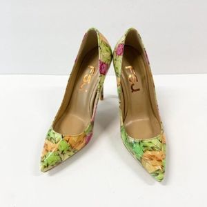 FSJ Women Formal Pointed Toe Pumps High Heel Stilettos Sexy Slip On Dress Shoes